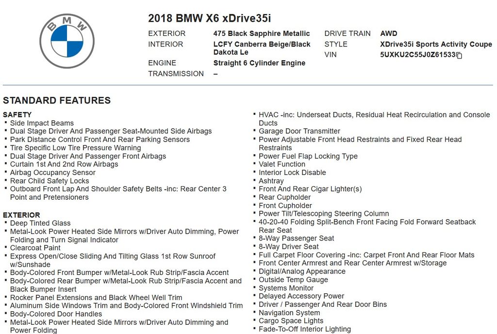 2018 BMW X6 xDrive35i - Photo 22