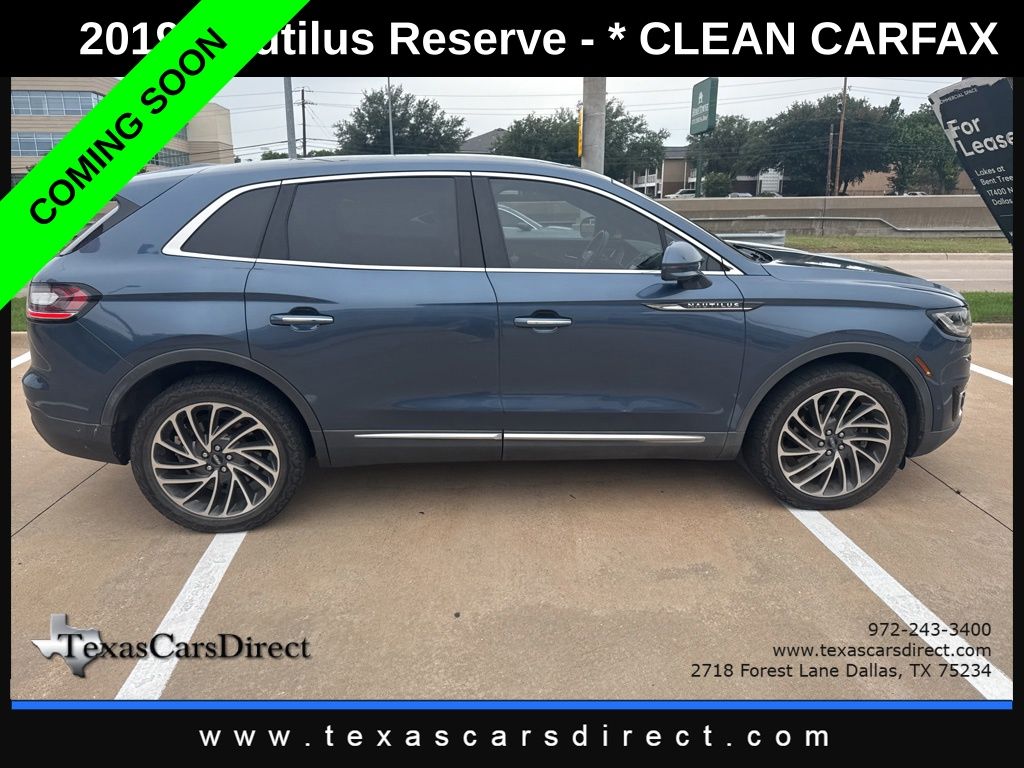 2019 Lincoln Nautilus Reserve