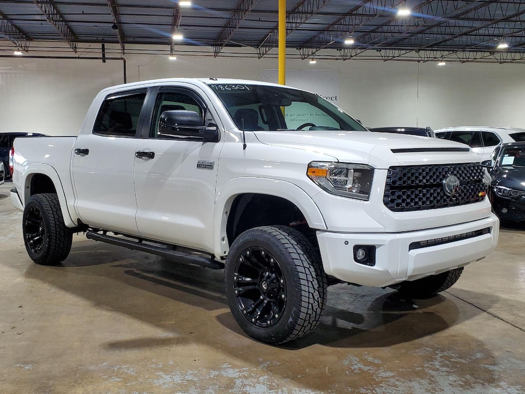 Used 2019 Toyota Tundra Platinum CREWMAX 4X4/LED LIGHTS/WHEEL-TIRE PKG/AND Truck CrewMax