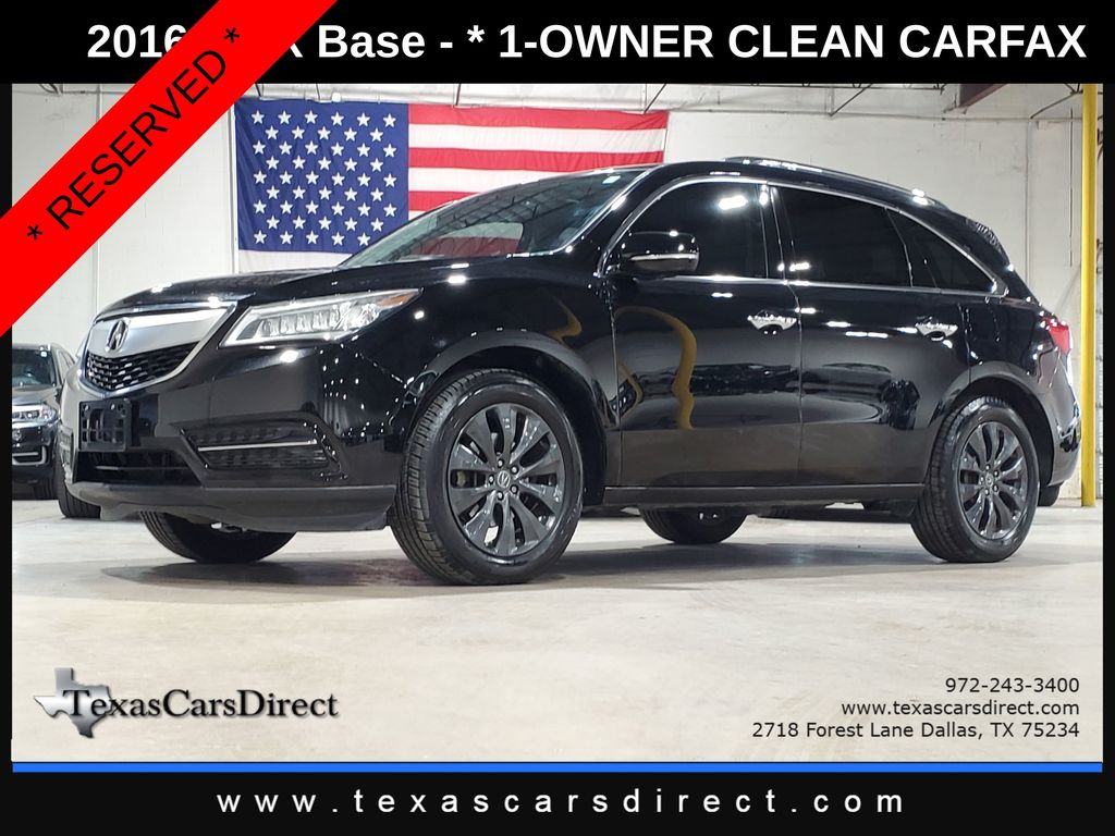 2016 Acura MDX Technology Package