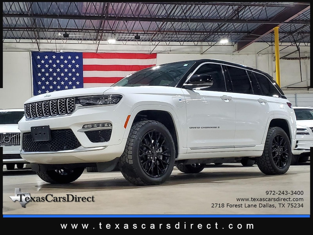 Used 2022 Jeep Grand Cherokee 4xe Summit CLEAN CARFAX/ADAPTIVE CRUISE/19 SPEAKERS SUV