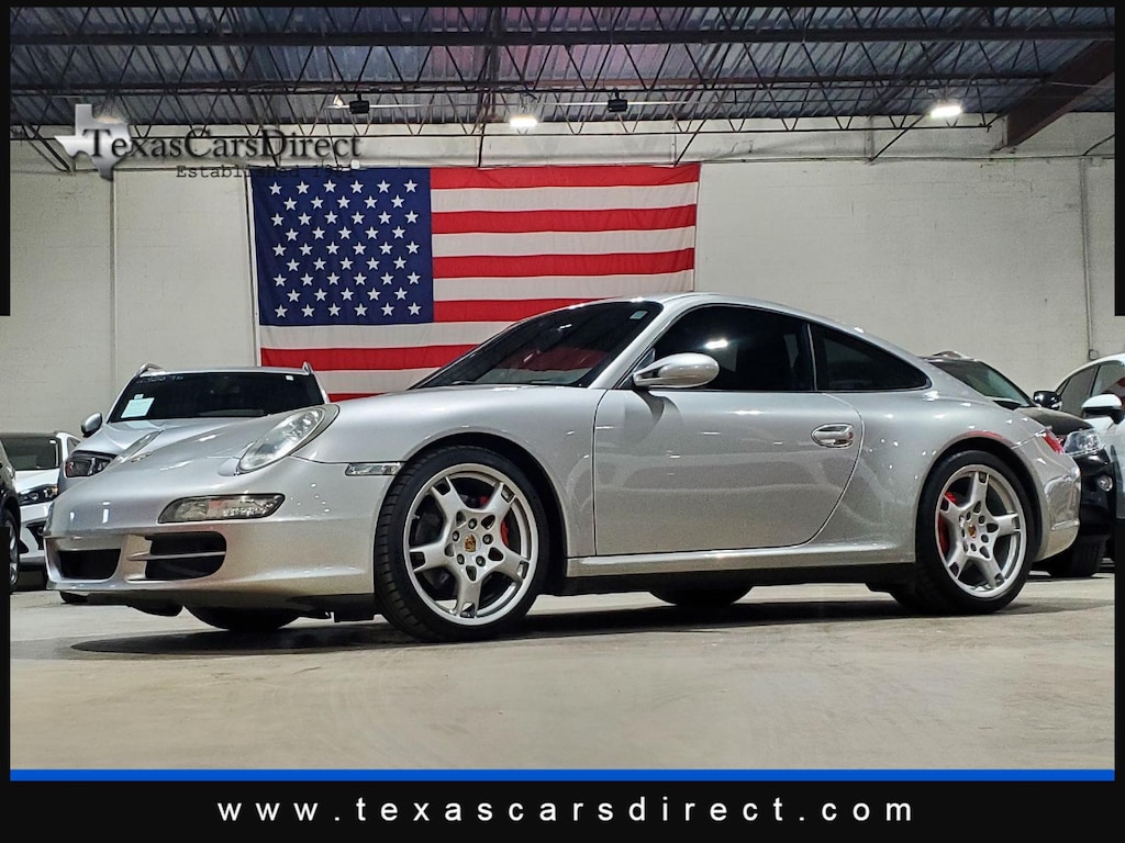 Used 2007 Porsche 911 Carrera 4S COUPE/CLEAN CARFAX/AUTOMATIC/SUNROOF Coupe