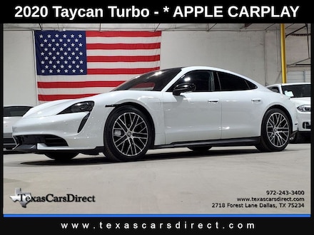 2020 Porsche Taycan Turbo Clean Carfax/Premium/Adaptive Cruise-$15K Op Sedan