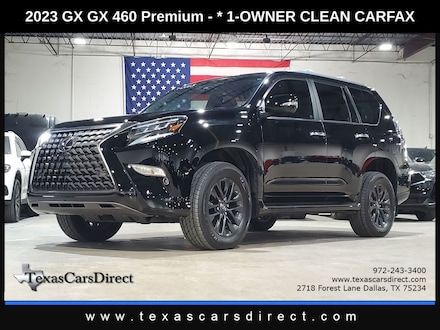 2023 LEXUS GX 460 1-Owner Clean Carfax/Apple/Premium Plus SUV