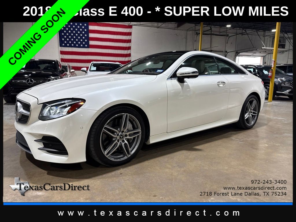 2018 Mercedes-Benz E-Class E400 Coupe's photo