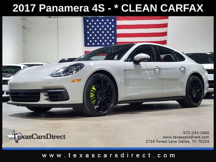 2017 Porsche Panamera 4S AWD/Clean Carfax/Premium Plus/21in Sedan