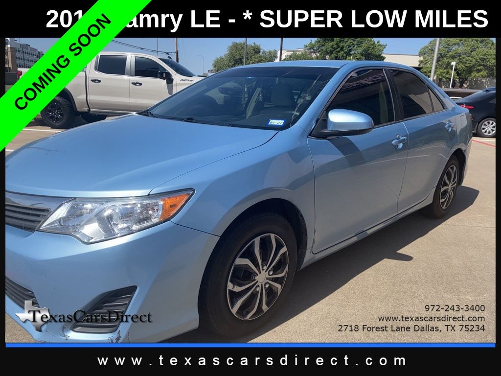 2012 Toyota Camry LE