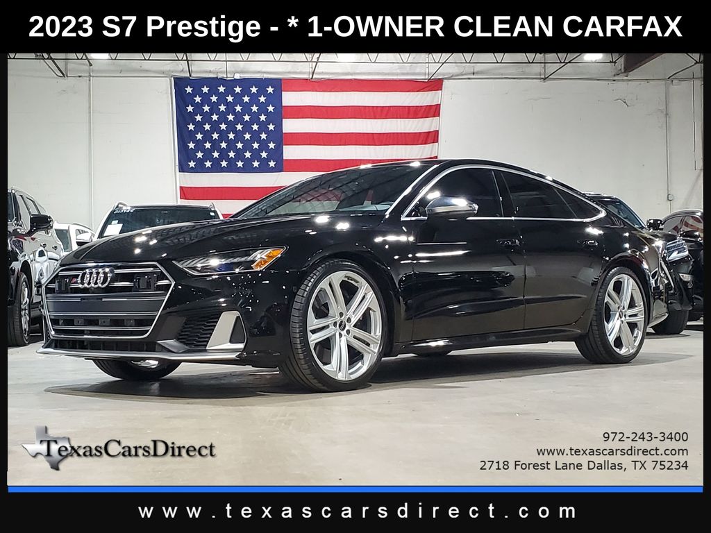 2023 Audi S7 2.9T Prestige Quattro/LOW MIL 1-Owner Clean Carfax Sportback