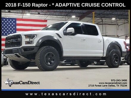 2018 Ford F-150 Raptor Pano Roof/Technology PKG-$18K Options Truck SuperCrew Cab