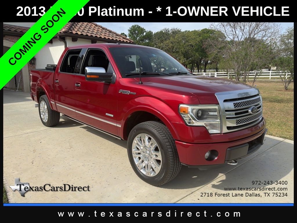 2013 Ford F-150 Platinum