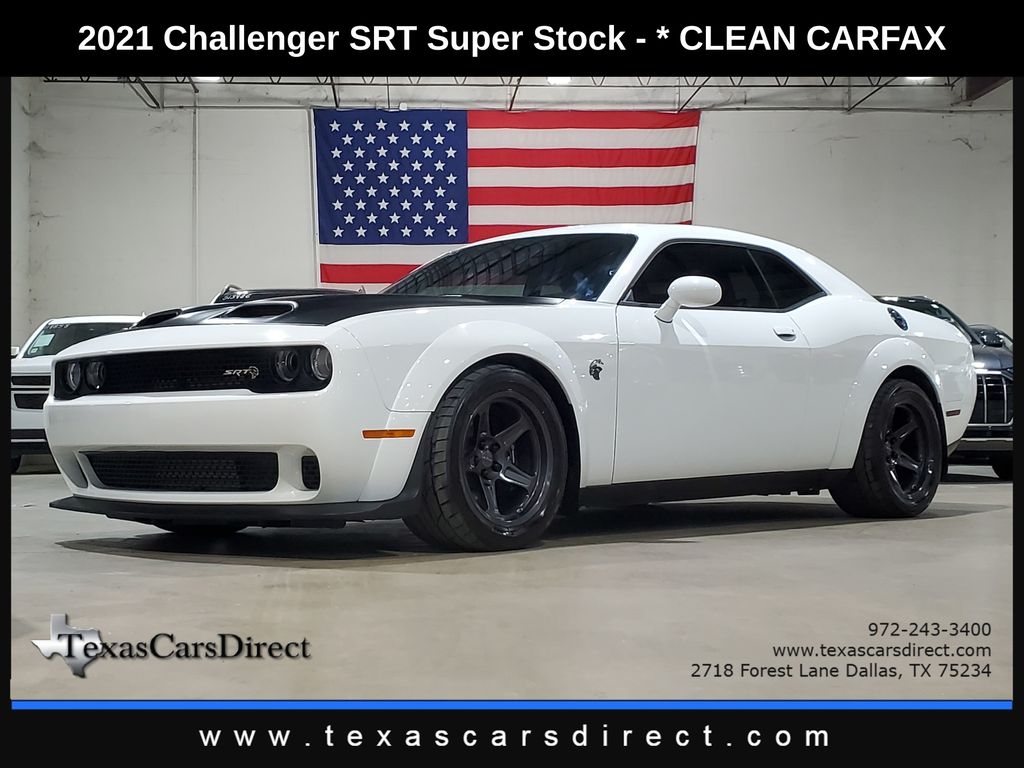 2021 Dodge Challenger SRT Super Stock *Rare* LOW Mile Clean Carfax/Plus Coupe
