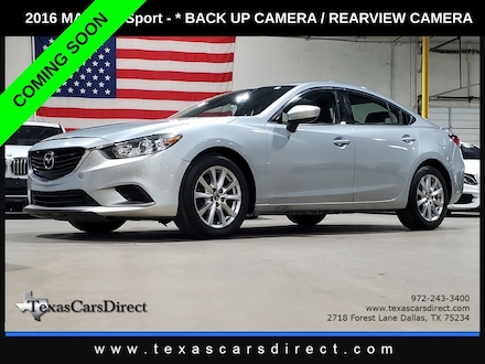 2016 Mazda Mazda6 i Sport Camera/Automatic/Just Serviced/38MPG Sedan