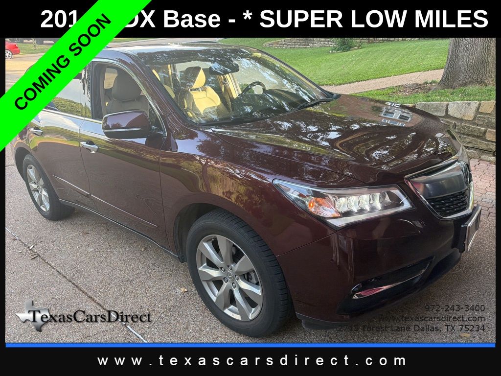 2014 Acura MDX Advance and Entertainment Package