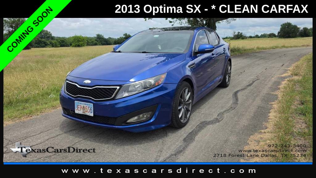 2013 Kia Optima SX Turbo AT's photo