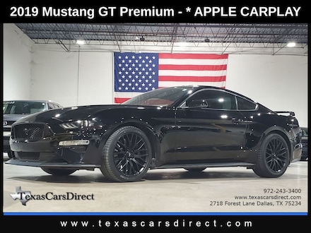 2019 Ford Mustang GT Premium Coupe 6-Speed/Apple/Performance PKG Coupe