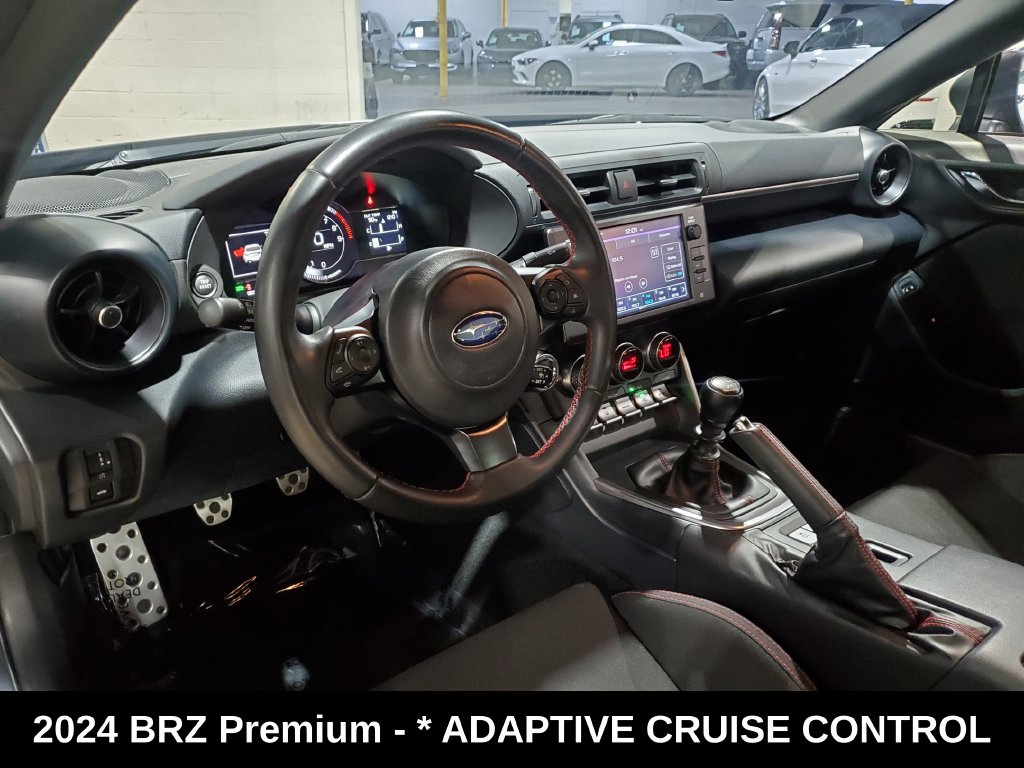 2024 Subaru BRZ Premium 1-Owner Clean Carfax/6-Speed/Apple thumbnail 7