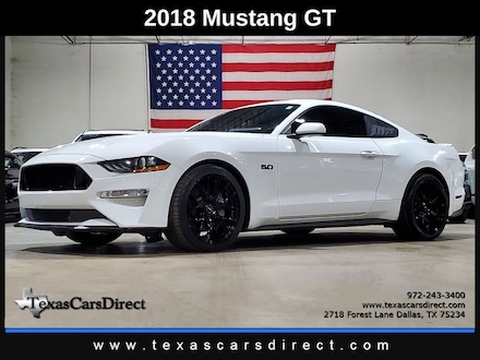 2018 Ford Mustang GT Clean Carfax/5.0L V8/6-Speed/Camera/Park Sensor Coupe