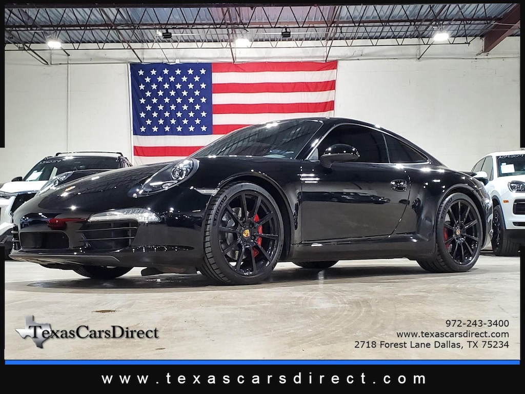 Used 2013 Porsche 911 Carrera S COUPE/CLEAN CARFAX/PDK/SPORT CHRONO PKG/ Coupe