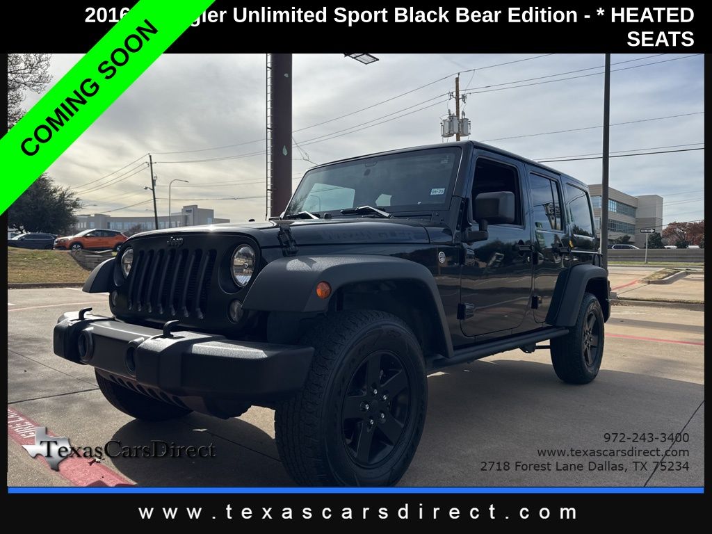 2016 Jeep Wrangler Unlimited Black Bear's photo