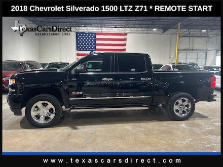 2018 Chevrolet Silverado 1500 LTZ 6.2L V8 CREW CAB 4X4 2LZ/LTZ PLUS-$13K OPTIONS Truck Crew Cab