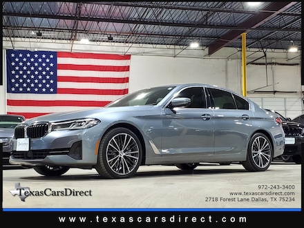 2021 BMW 5 Series 540i APPLE/PREMIUM/HUD/HTD SEATS/CAMERA/NAV Sedan
