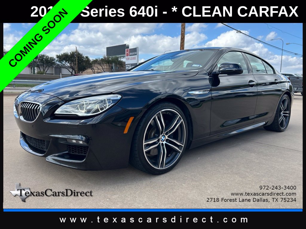 2018 BMW 6 Series Gran Coupe