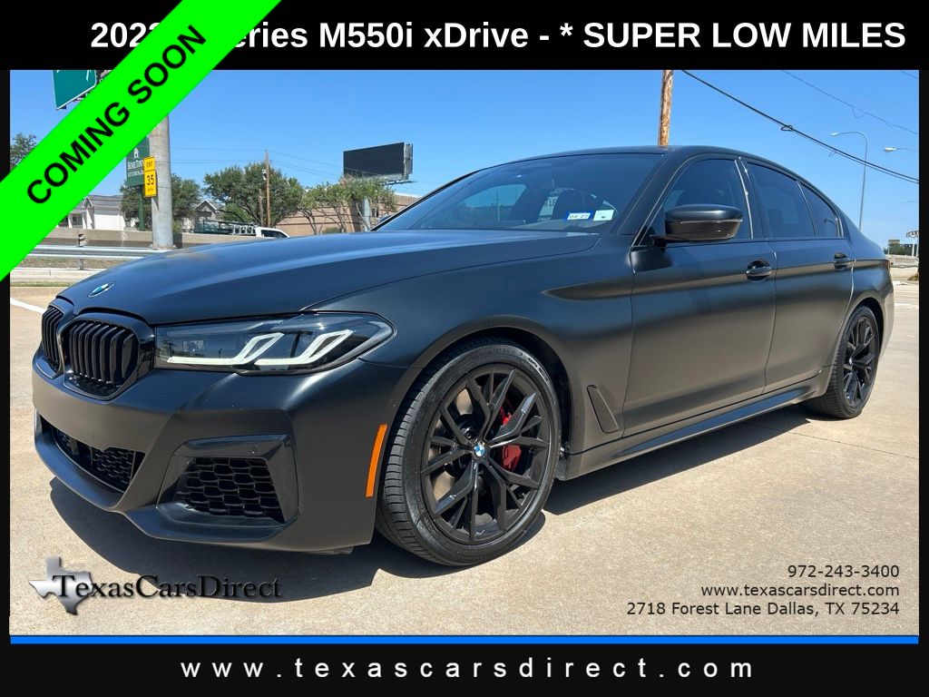 2022 BMW 5 Series M550i xDrive AWD photo