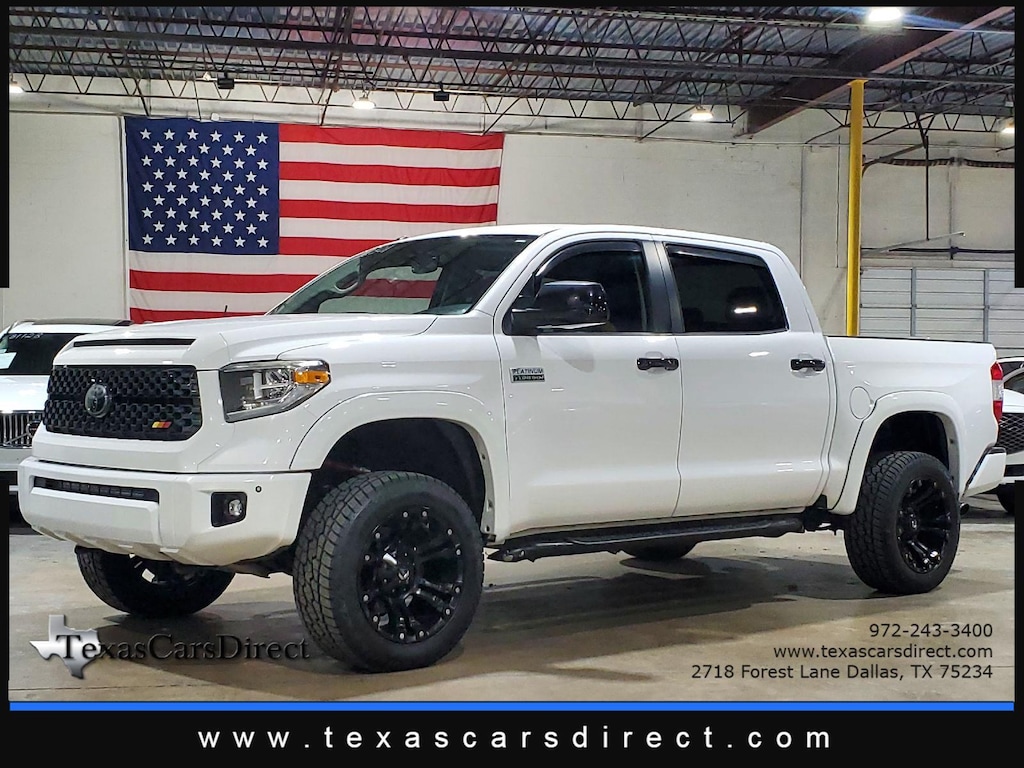 Used 2019 Toyota Tundra Platinum CREWMAX 4X4/LED LIGHTS/WHEEL-TIRE PKG/AND Truck CrewMax