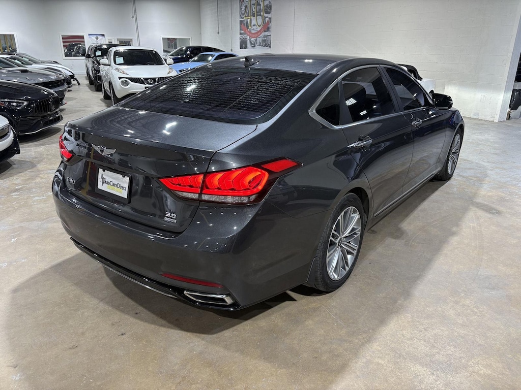 Used 2018 Genesis G80 3.8L BLIND SPOT/LANE KEEP/HEATED SEATS/JUST SERVIC Sedan