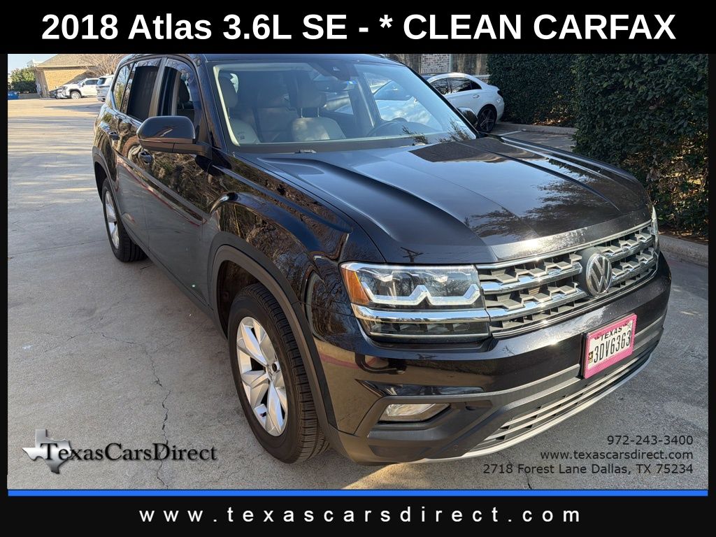2018 Volkswagen Atlas SE w/Tech