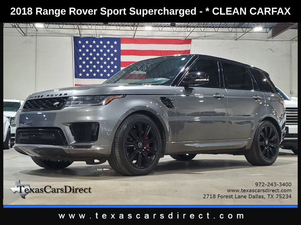 2018 Land Rover Range Rover Sport