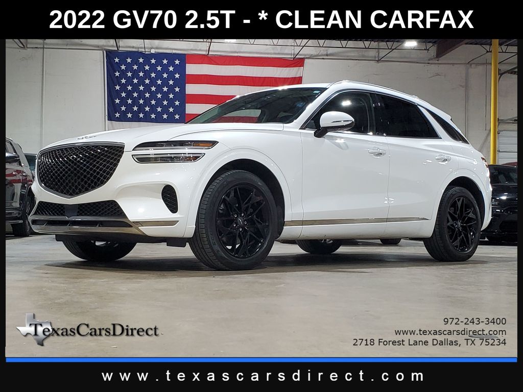 2022 GENESIS GV70 Standard