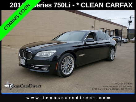 2014 BMW 7 Series 750Li Clean Carfax/Executive/B&O Sound/Nightvision Sedan