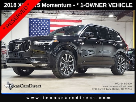 2018 Volvo XC90 T5 Momentum AWD/1-Owner/Apple/Sunroof/HTD Seats SUV