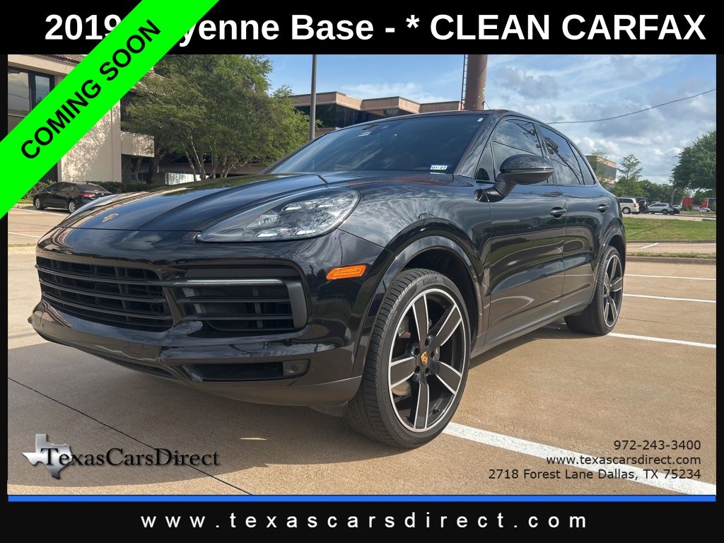 2019 Porsche Cayenne Base