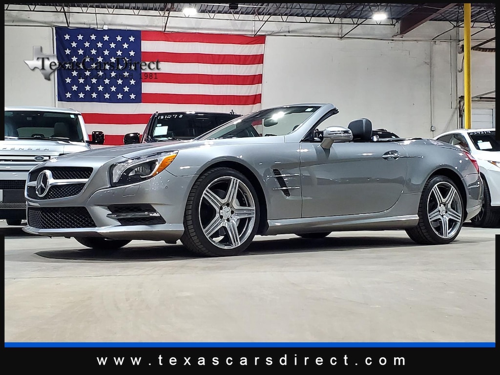 Used 2015 Mercedes-Benz SL-Class SL 550 LOW MILE CONVERTIBLE/DRIVER ASSIST PKG/PANO Roadster
