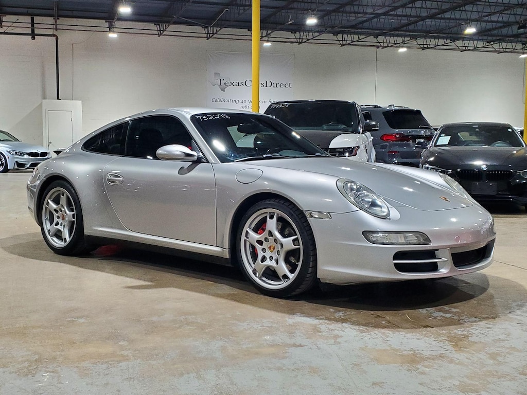 Used 2007 Porsche 911 Carrera 4S COUPE/CLEAN CARFAX/AUTOMATIC/SUNROOF Coupe