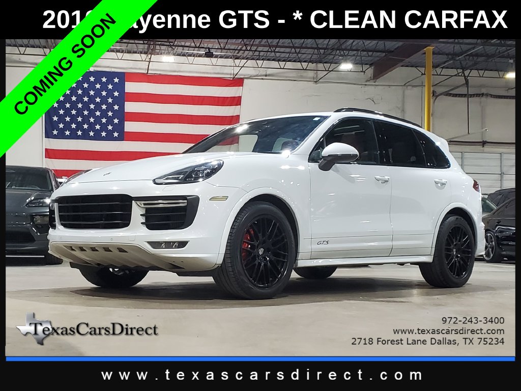 2016 Porsche Cayenne GTS AWD/Clean Carfax/Premium Plus/Bose SUV