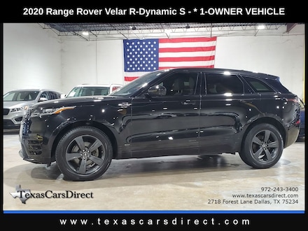2020 Land Rover Range Rover Velar P250 R-Dynamic S 4WD/1-Owner/Dynamic Handling/HTD- SUV