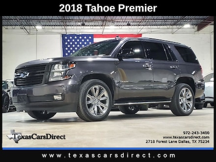 2018 Chevrolet Tahoe Premier Clean Carfax/SUN-Entertainment PKG/22in-$6 SUV