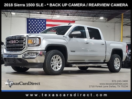 2018 GMC Sierra 1500 SLE 5.3L V8 Crew CAB 4WD Z71 Texas ED Truck Crew Cab