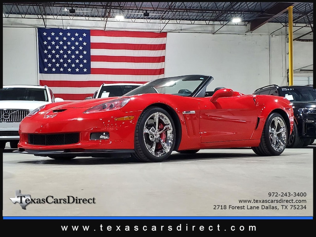 Used 2012 Chevrolet Corvette Z16 Grand Sport w/3LT CLEAN CARFAX/HERITAGE/HUD/MA Convertible