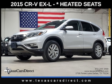 2015 Honda CR-V EX-L AWD/Heated Leather/Camera/Bluetooth SUV
