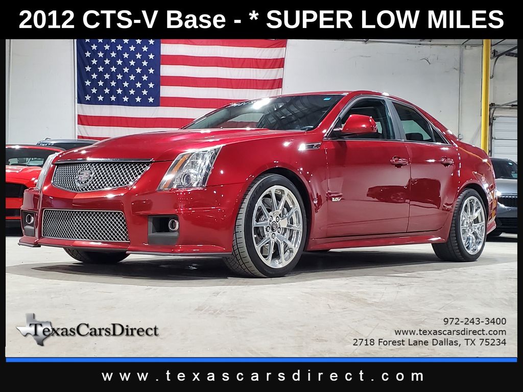 2012 Cadillac CTS-V V RWD's photo