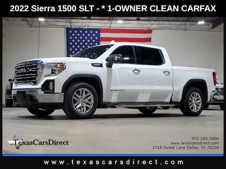 2022 GMC Sierra 1500 Limited SLT V8 Crewcab Texas SLT Premium+ 1-Owner Clean Ca Truck Crew Cab