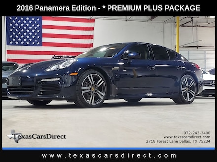 2016 Porsche Panamera Edition Clean Carfax/Premium Plus-$6K Options Sport Turismo