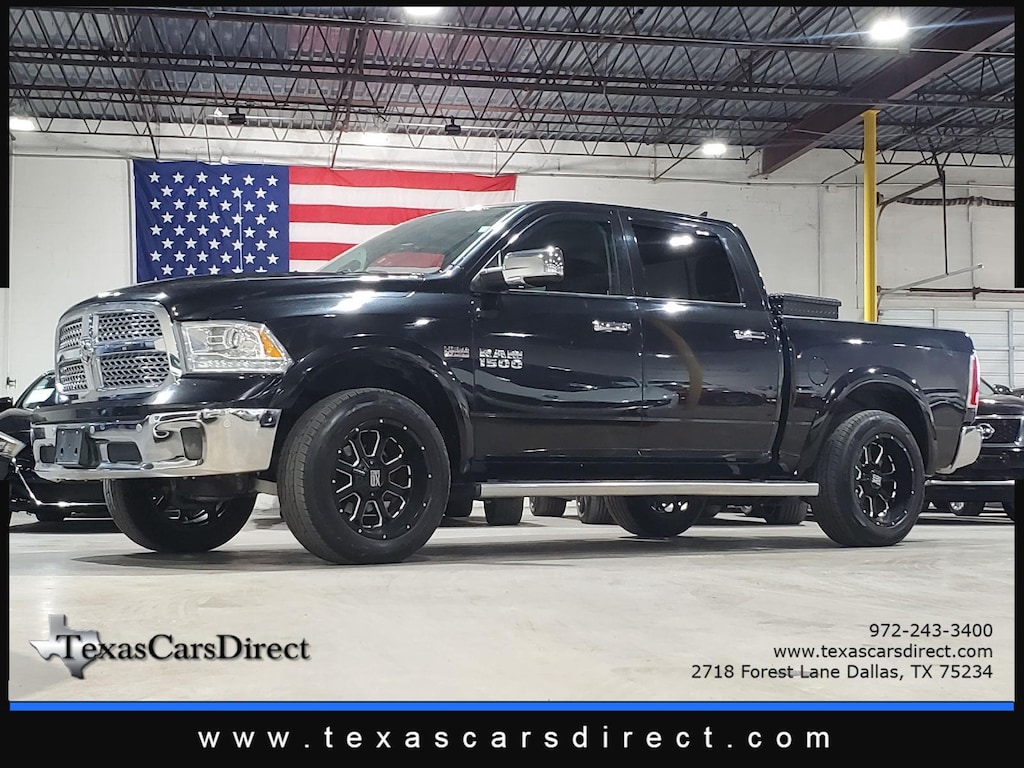 Used 2016 Ram 1500 Laramie 5.7L HEMI CREW CAB/LEATHER/8.4 NAV-$7K OPT Truck Crew Cab