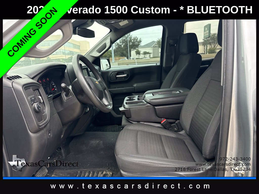 2024 Chevrolet Silverado 1500 Custom 2.7L Turbo Crew CAB/1-Owner Clean Carfax thumbnail 6