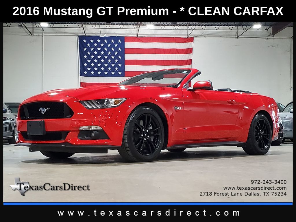 2016 Ford Mustang GT Convertible Premium's photo