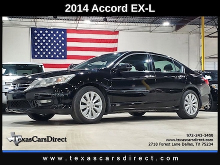 2014 Honda Accord EX-L Clean Carfax/Heated Seats/Camera/Sunroof Sedan